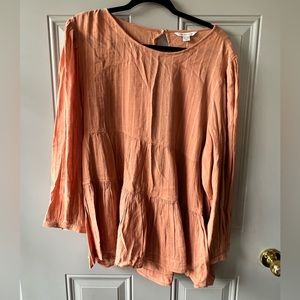 NWT American Eagle Salmon Blouce Size XL